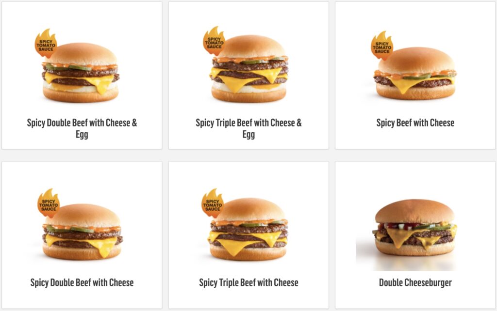 Harga Menu Burger McD Malaysia