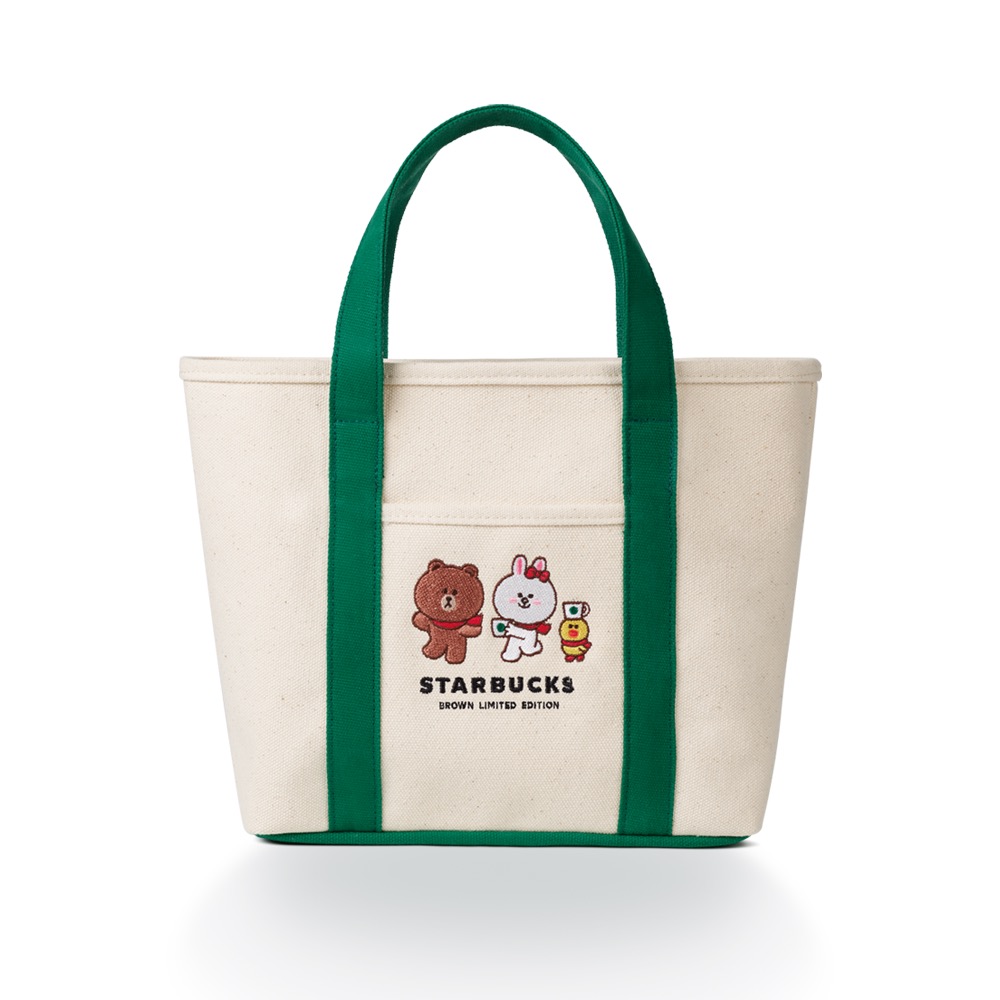 Starbucks LINE FRIENDS Brown and Friends Tote