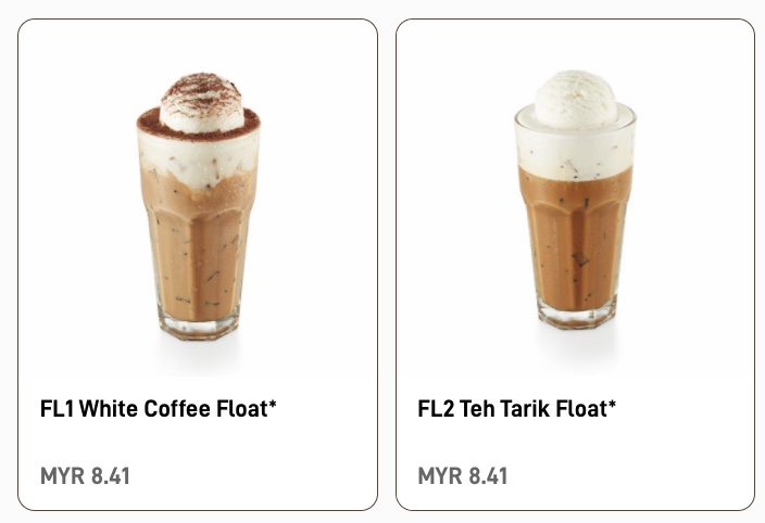 FLOAT SERIES Old Town White Coffe Malaysia