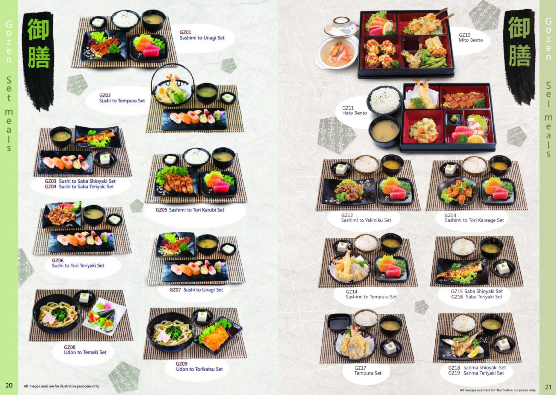 menu gozen nippon sushi malaysia