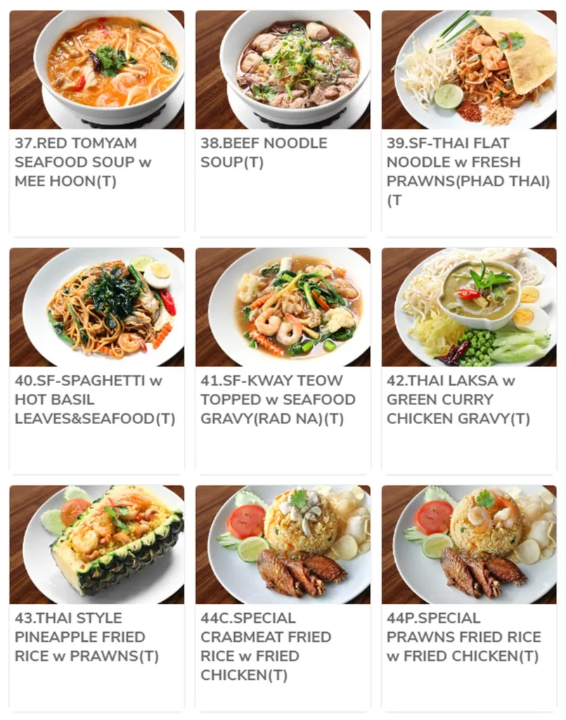 absolute thai menu malaysia s plate bowls TA 1