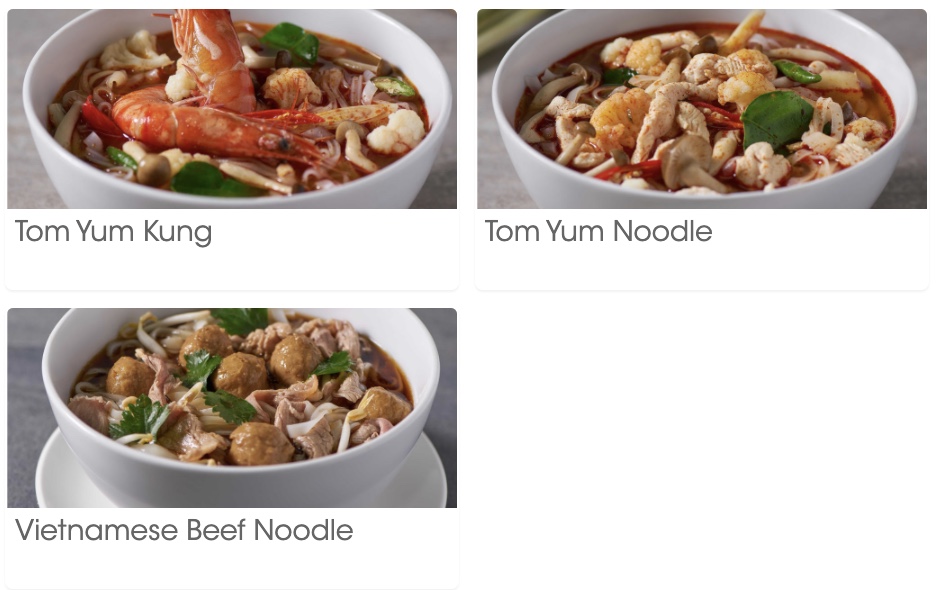 list menu asian noodle secret recipe