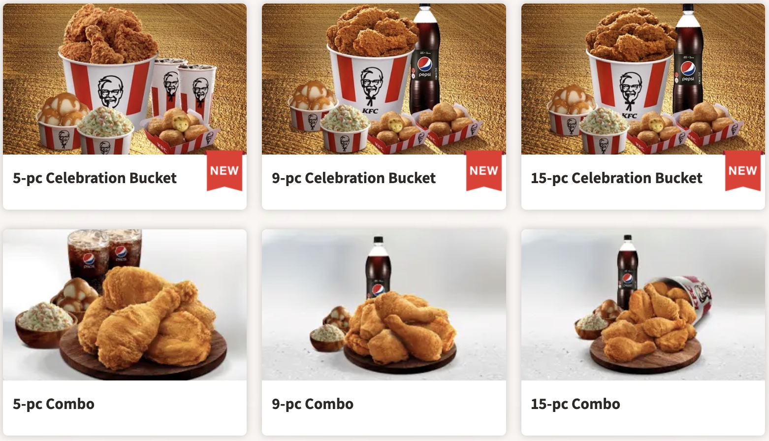 Senarai Harga Menu KFC Terkini [Update 2024]