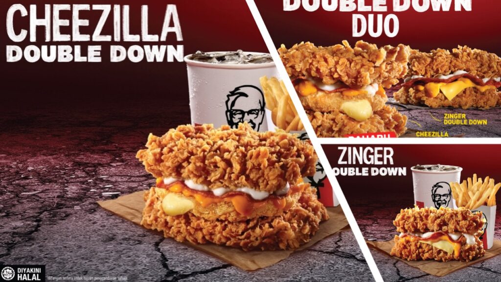 Menu KFC Double Down