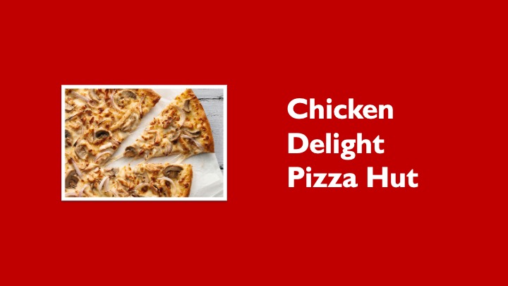 Senarai Harga Chicken Delight Pizza Hut Malaysia