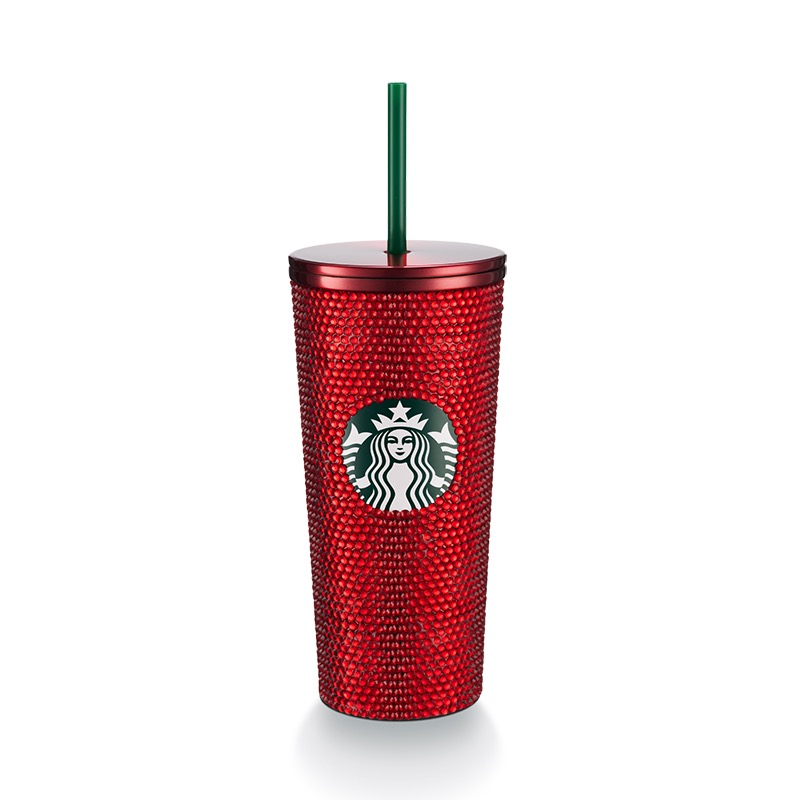 Starbucks Holiday Bling Stainless Steel Cold Cup 16oz