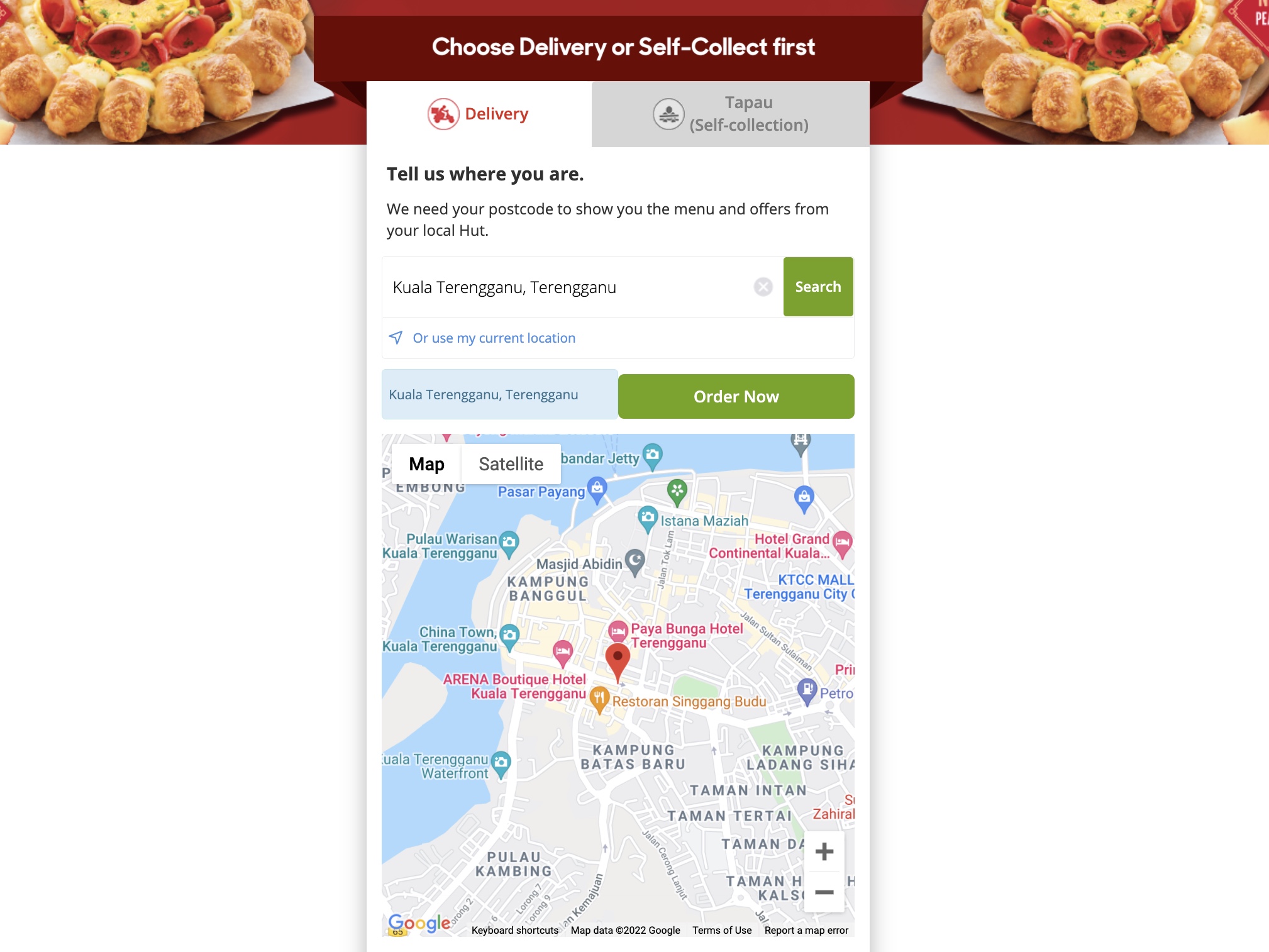 order now how to order pizza hut delivery malaysia