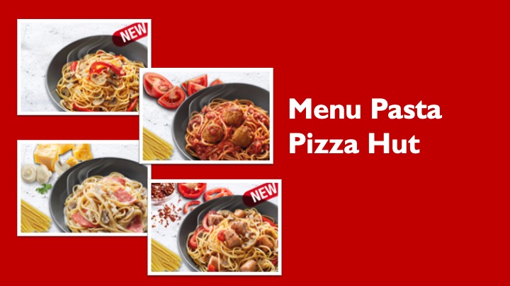 senarai harga menu pasta pizza hut malaysia