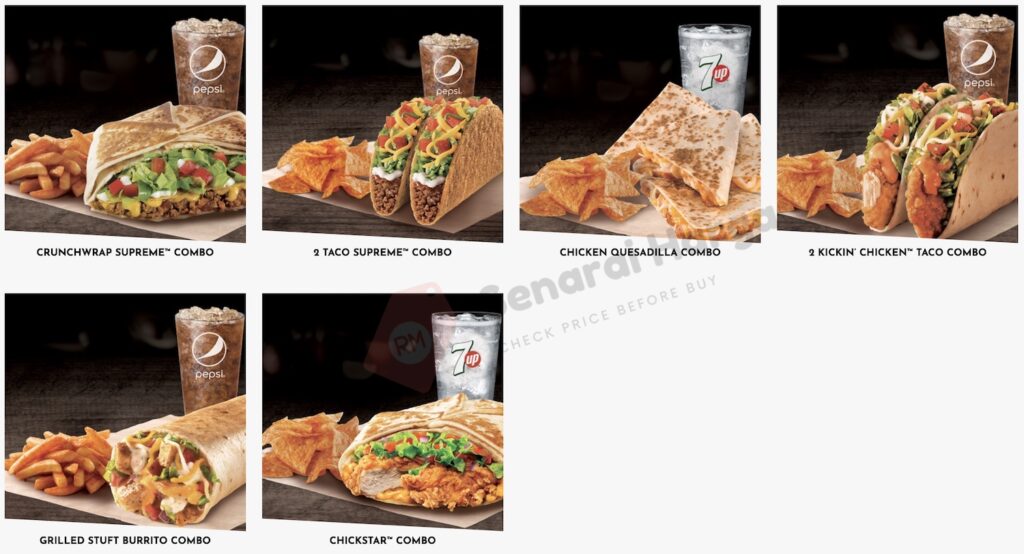 Senarai Harga Menu Taco Bell Terkini [Update 2023]