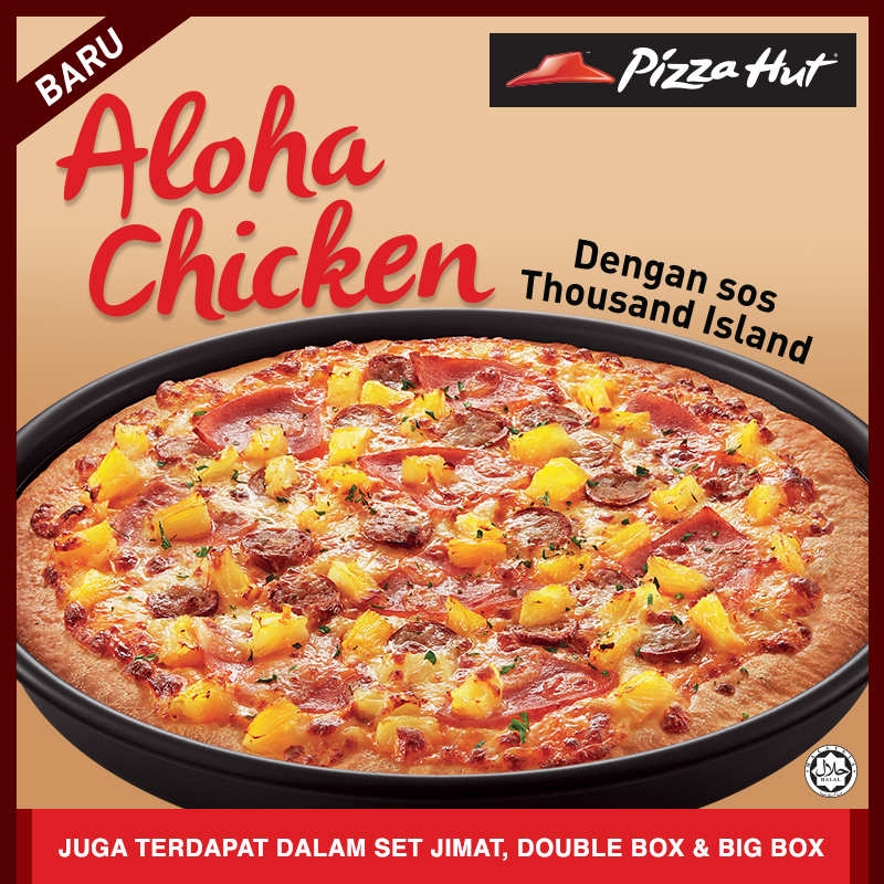 aloha chicken pizza hut