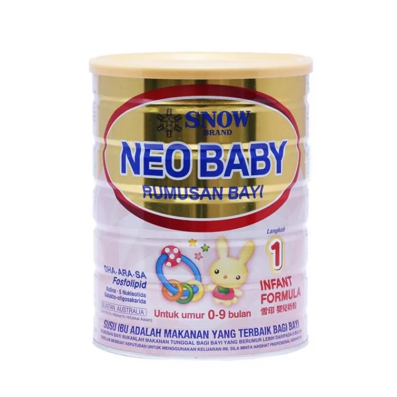 Susu Snow Neo Baby Rumusan Bayi Langkah 1