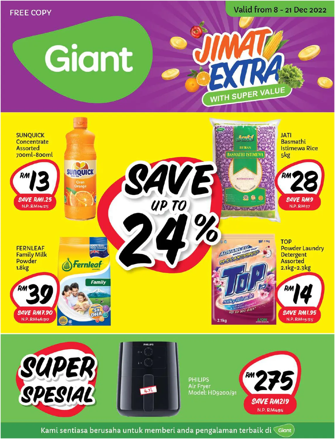 Giant Jimat Extra Promotions 8 21 01