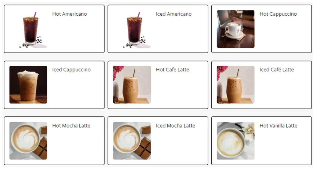 the coffe bean tea leaf menu malaysia espresso coffe drinks 1