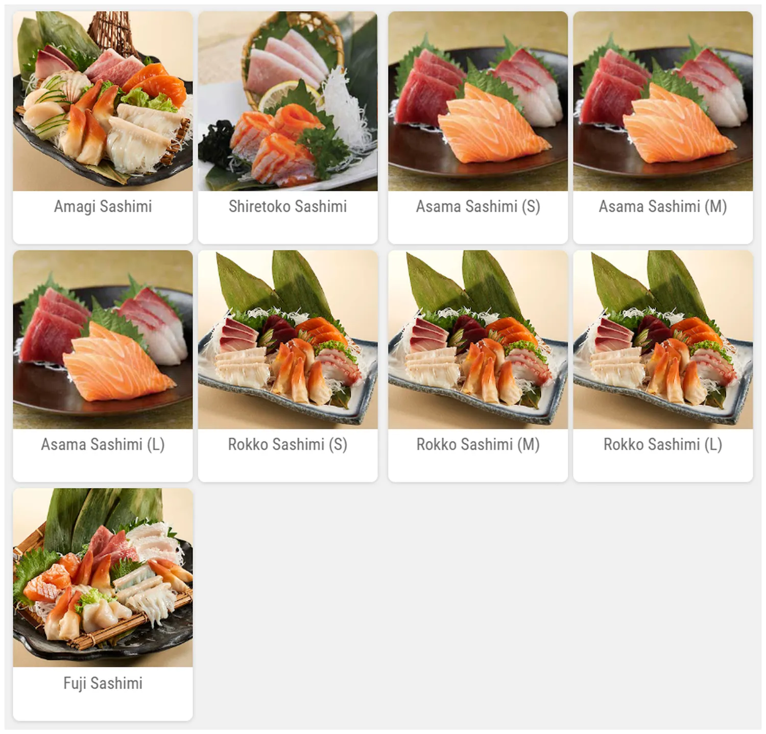 sushi zanmai menu malaysia sashimi moriwase