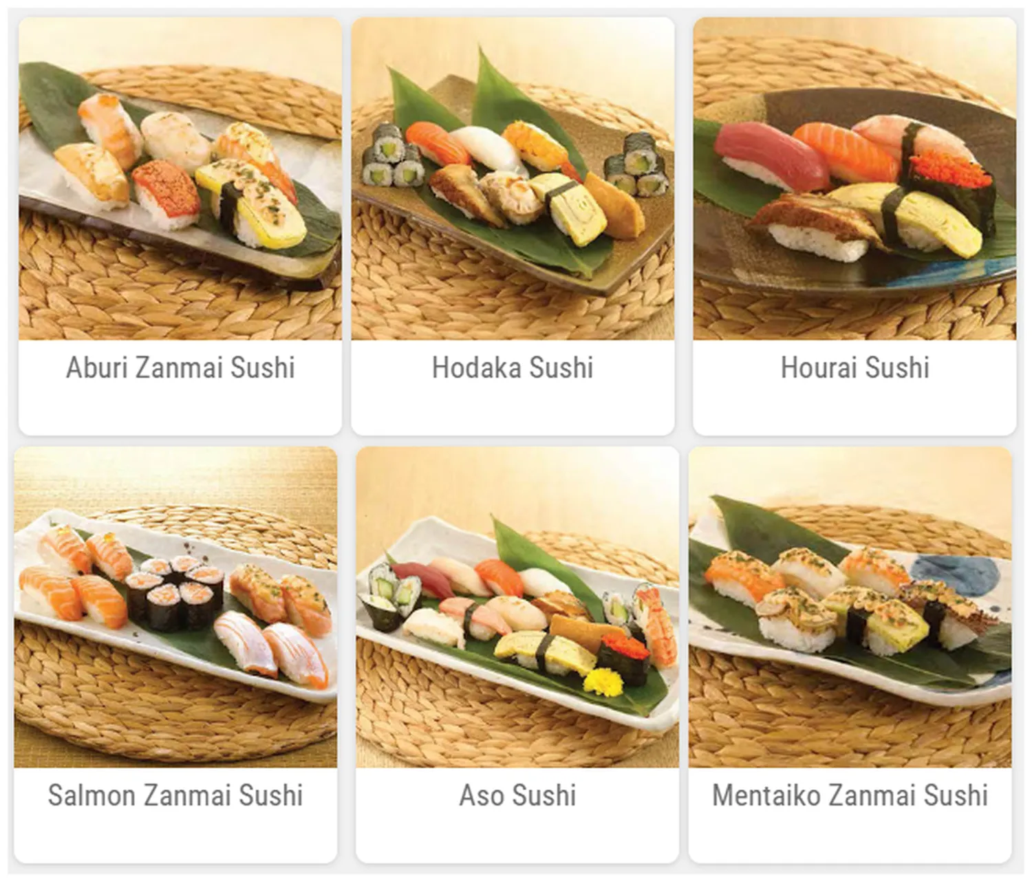 sushi zanmai menu malaysia sushi moriawase