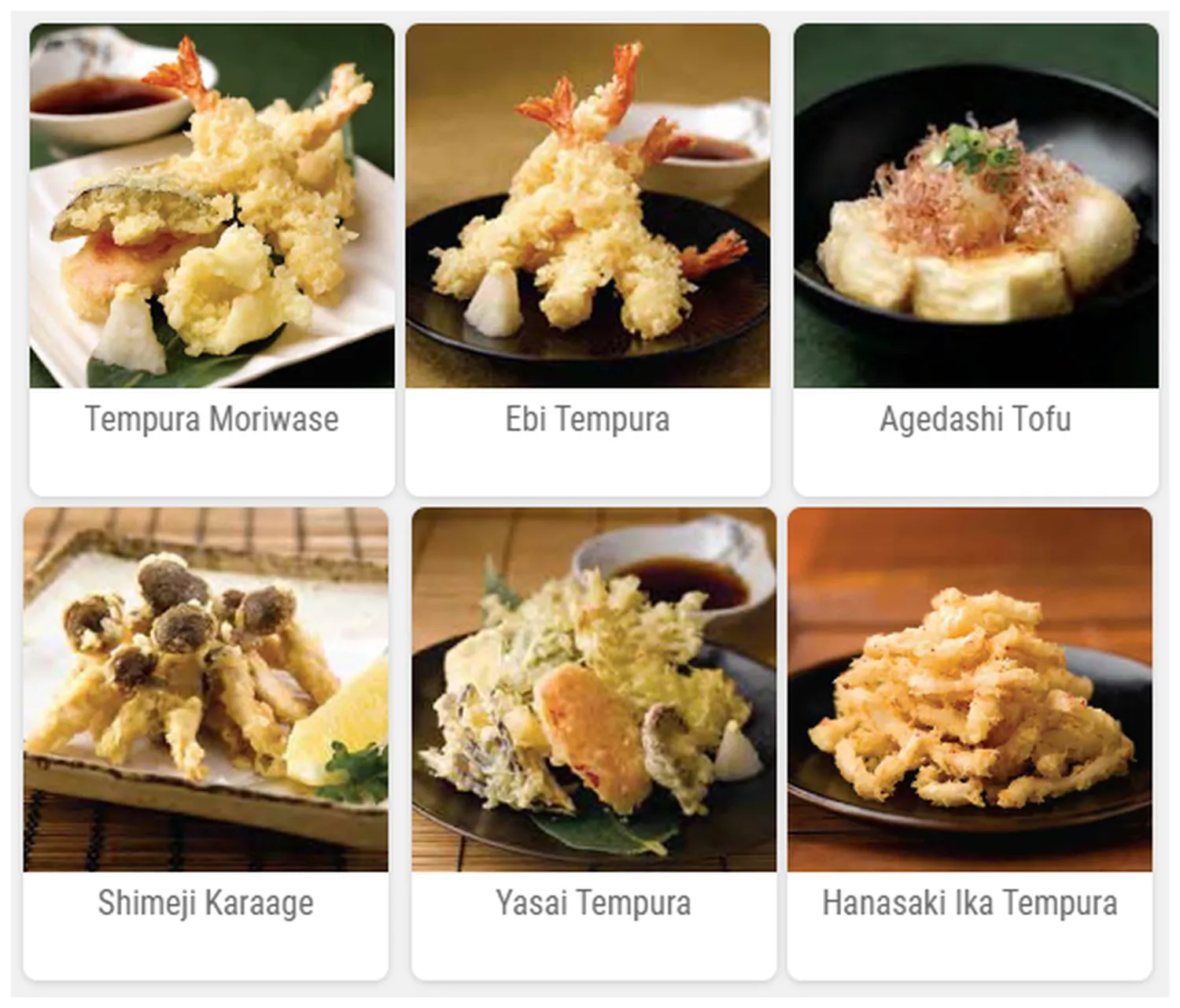 sushi zanmai menu malaysia tempura