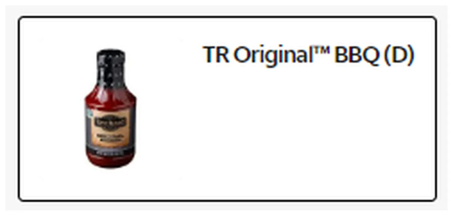 tony romas menu malaysia TR Original™ BBQ Bottle Sauce