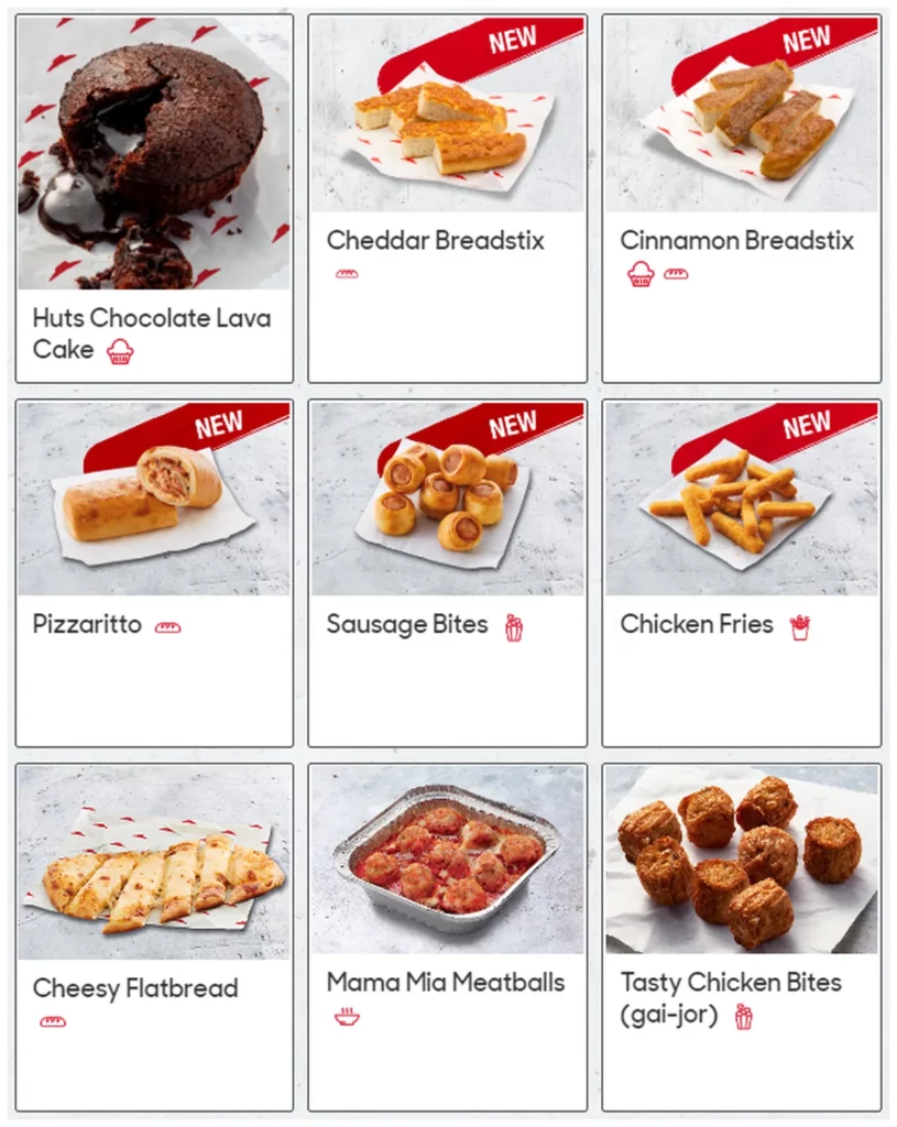 pizza hut menu malaysia sides all time favorites sides 1