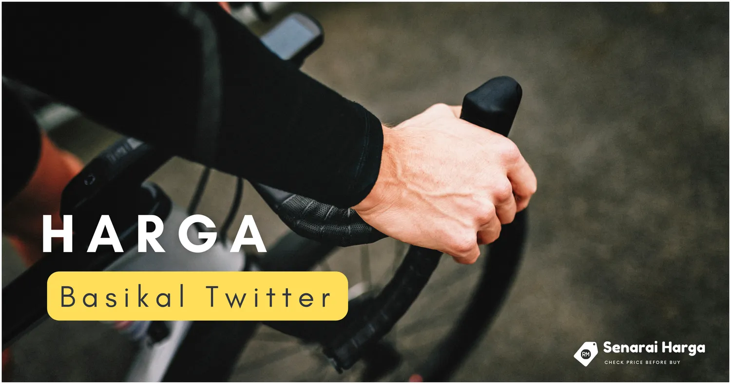 senarai harga basikal twitter malaysia terkini