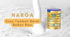 senarai harga susu tambah berat badan bayi malaysia terkini