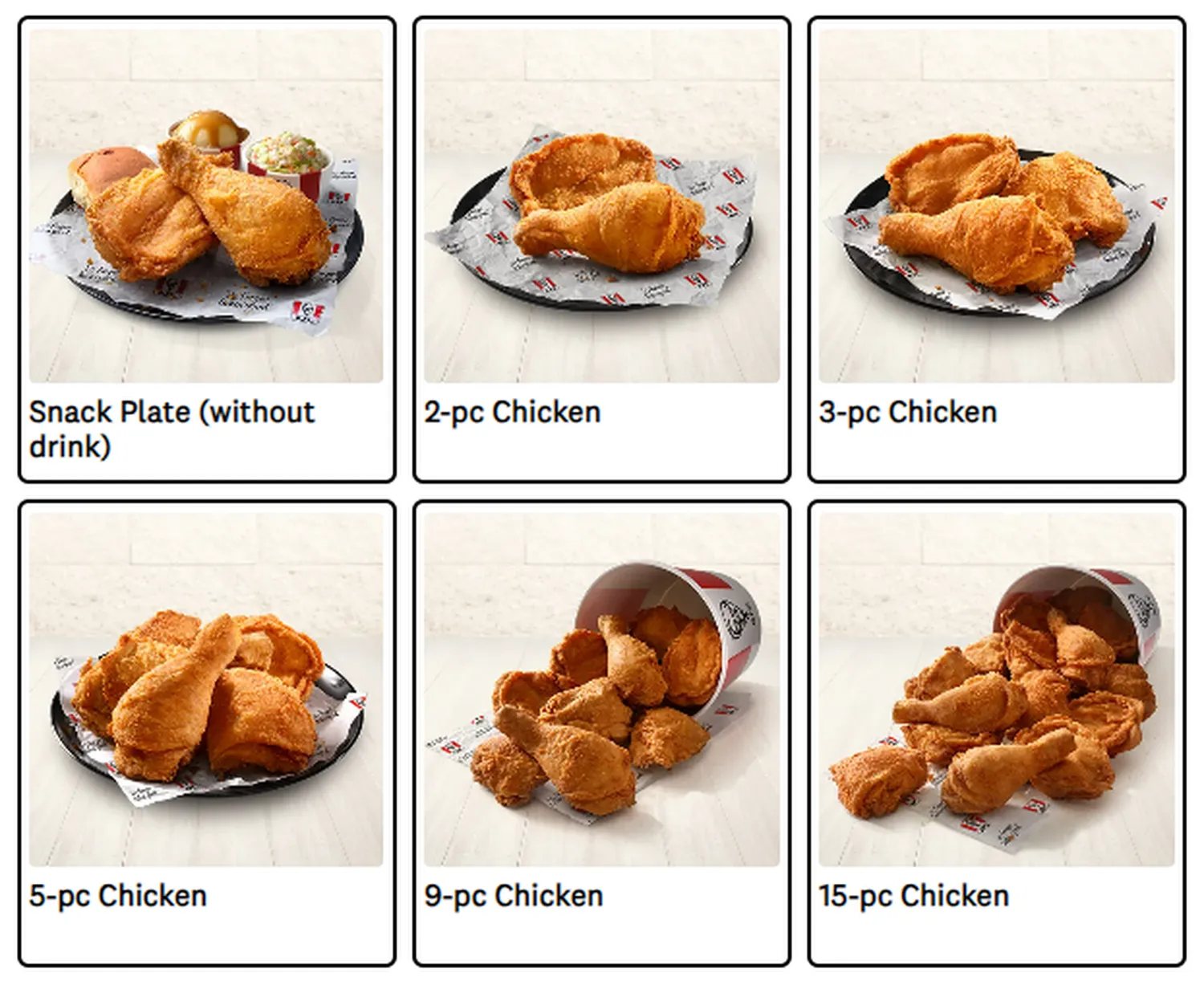 kfc menu malaysia chicken 2