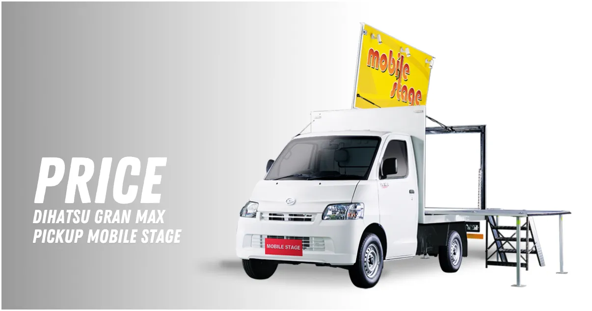 Dihatsu Gran Max Pickup Mobile Stage Price List in Malaysia